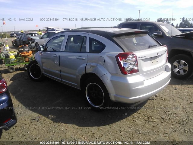 1B3CB3HA4BD166749 - 2011 DODGE CALIBER MAINSTREET SILVER photo 3