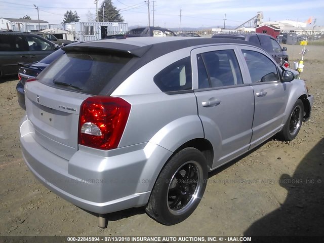 1B3CB3HA4BD166749 - 2011 DODGE CALIBER MAINSTREET SILVER photo 4