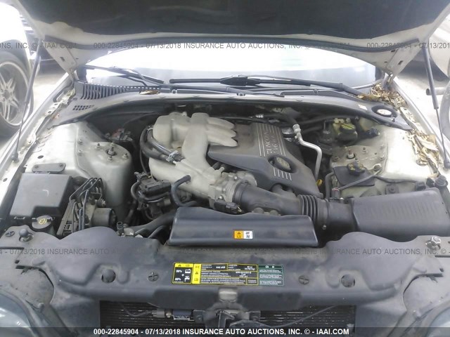 1LNHM86S93Y679508 - 2003 LINCOLN LS SILVER photo 10
