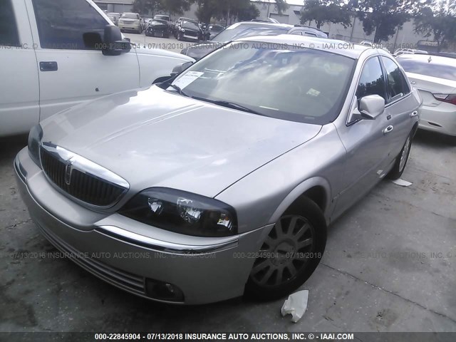 1LNHM86S93Y679508 - 2003 LINCOLN LS SILVER photo 2