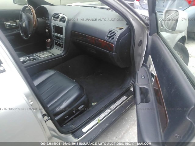 1LNHM86S93Y679508 - 2003 LINCOLN LS SILVER photo 5