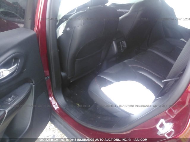 1C4PJMBS1GW337771 - 2016 JEEP CHEROKEE TRAILHAWK RED photo 8