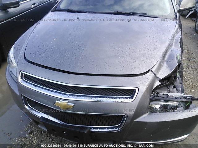 1G1ZC5EB7AF215890 - 2010 CHEVROLET MALIBU 1LT 灰色 照片 6