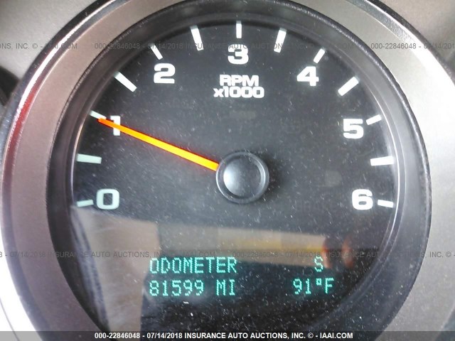 3GCRCSE01AG224765 - 2010 CHEVROLET SILVERADO C1500 LT Navy photo 7