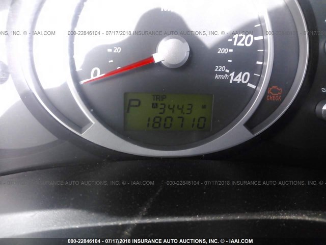 KM8JM12B58U735425 - 2008 HYUNDAI TUCSON GLS GRAY photo 7