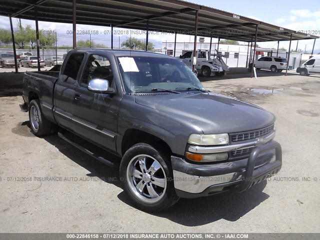 1GCEC19TXYZ177498 - 2000 CHEVROLET SILVERADO C1500 GRAY photo 1