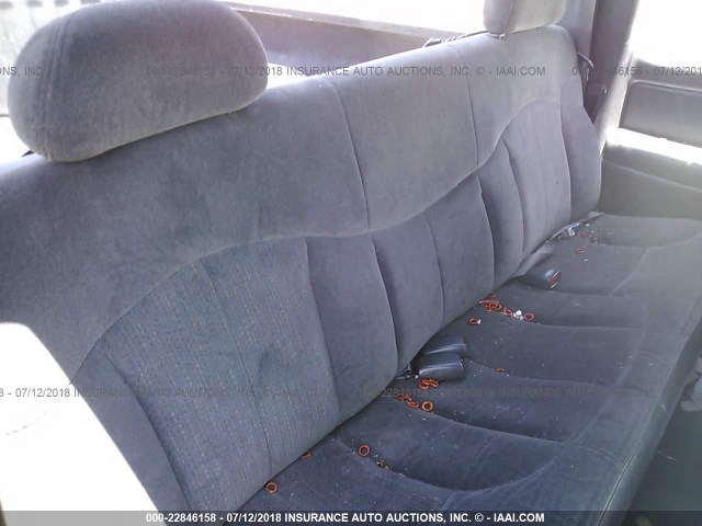 1GCEC19TXYZ177498 - 2000 CHEVROLET SILVERADO C1500 Boz foto 8