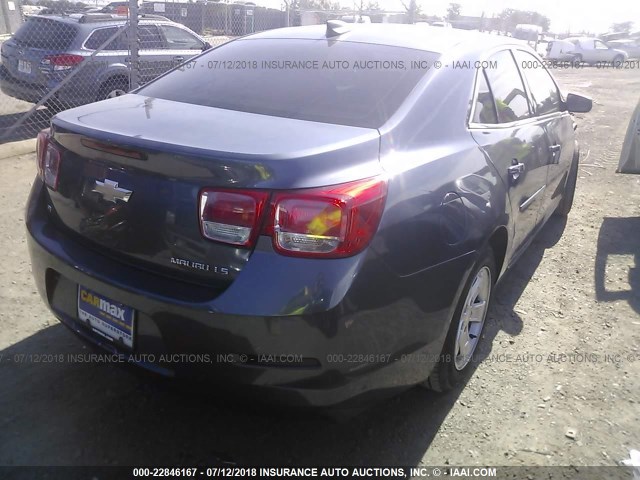 1G11B5SL6FF225265 - 2015 CHEVROLET MALIBU LS ღია ლურჯი ფოტო 4