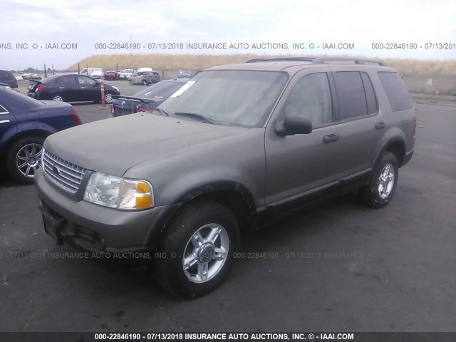 1FMZU73K03ZA88433 - 2003 FORD EXPLORER XLT/XLT SPORT/NBX 金色 照片 2