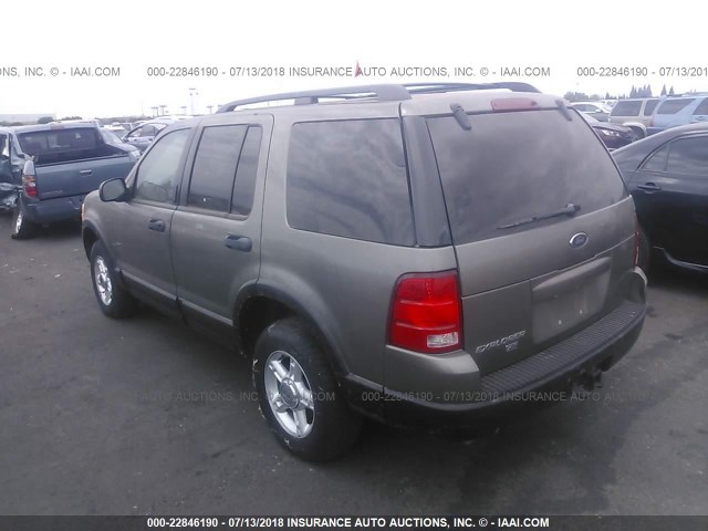 1FMZU73K03ZA88433 - 2003 FORD EXPLORER XLT/XLT SPORT/NBX 金色 照片 3