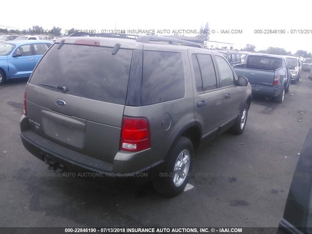 1FMZU73K03ZA88433 - 2003 FORD EXPLORER XLT/XLT SPORT/NBX 金色 照片 4