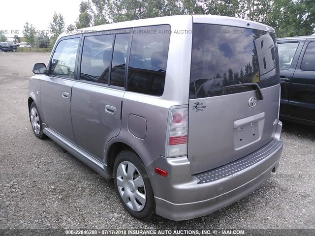 JTLKT324450177177 - 2005 TOYOTA SCION XB Сұр фото 3
