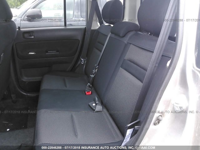 JTLKT324450177177 - 2005 TOYOTA SCION XB Сұр фото 8