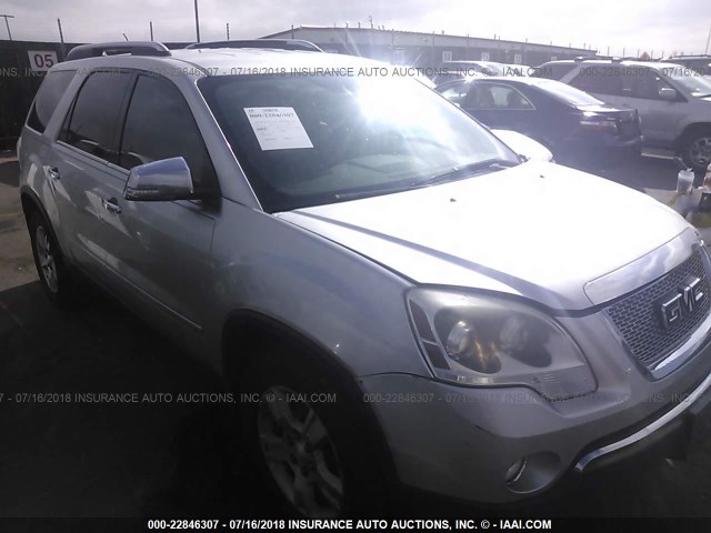 1GKEV23D09J205766 - 2009 GMC ACADIA SLT-1 Сріблястий фото 1
