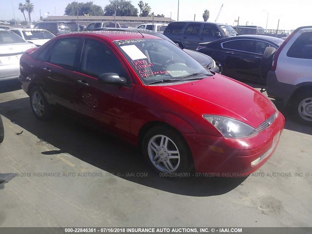 1FAFP34351W123227 - 2001 FORD FOCUS SE/SE SPORT RED photo 1