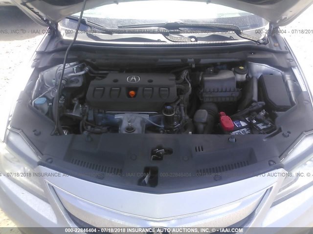 19VDE1F78DE012772 - 2013 ACURA ILX 20 TECH SILVER photo 10
