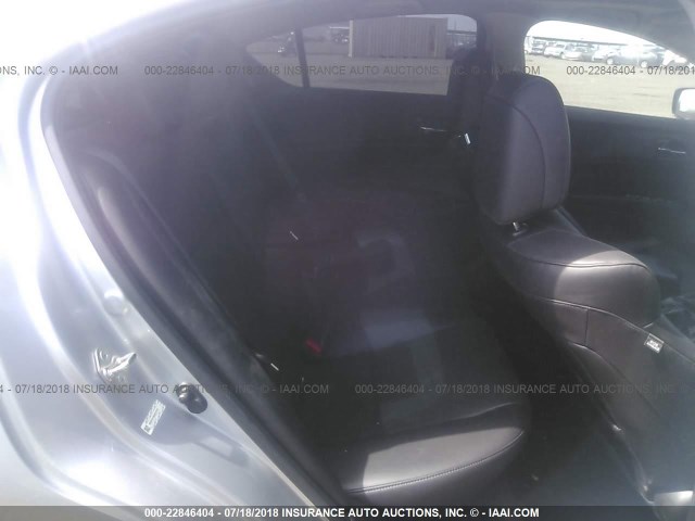 19VDE1F78DE012772 - 2013 ACURA ILX 20 TECH SILVER photo 8