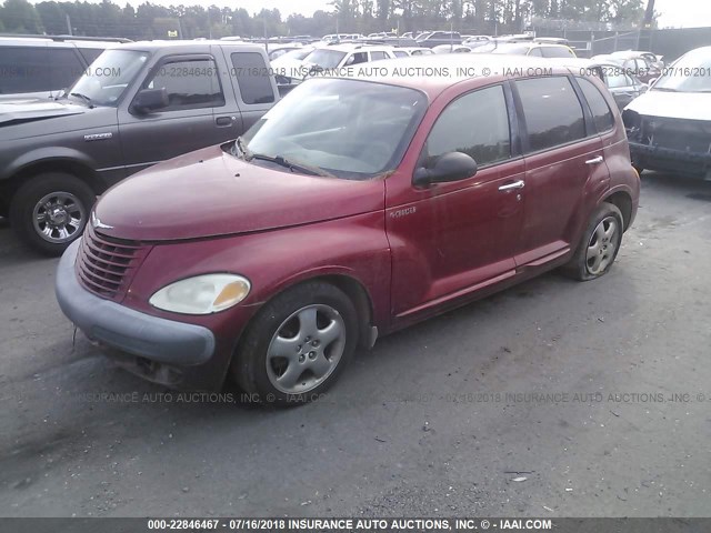 3C8FY68B02T254985 - 2002 CHRYSLER PT CRUISER LIMITED/DREAM CRUISER RED photo 2