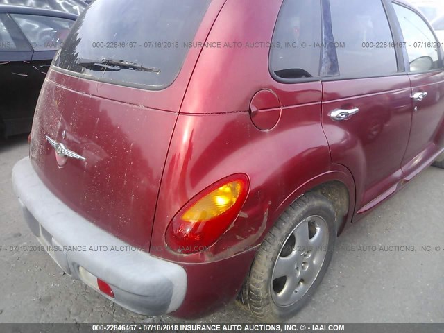 3C8FY68B02T254985 - 2002 CHRYSLER PT CRUISER LIMITED/DREAM CRUISER RED photo 6