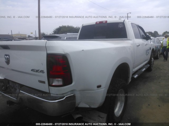 3C63DRHL5CG103779 - 2012 DODGE RAM 3500 SLT WHITE photo 4