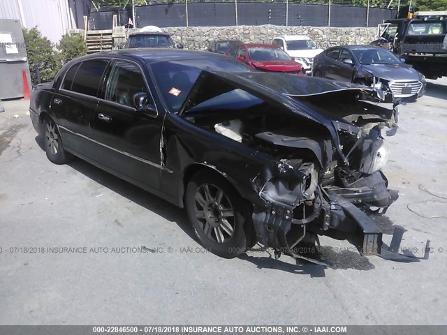 1LNHM84W96Y645952 - 2006 LINCOLN TOWN CAR EXECUTIVE L BLACK photo 1