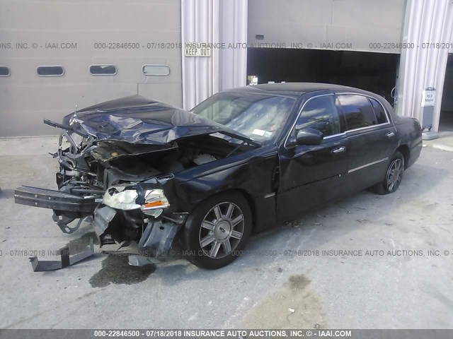 1LNHM84W96Y645952 - 2006 LINCOLN TOWN CAR EXECUTIVE L BLACK photo 2