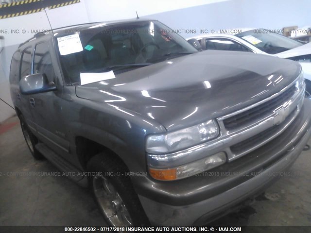 1GNEK13Z02J166958 - 2002 CHEVROLET TAHOE K1500 GRAY photo 1