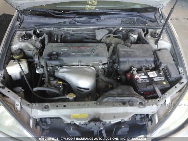 4T1BE32KX3U231880 - 2003 TOYOTA CAMRY LE/XLE/SE 银色 照片 10