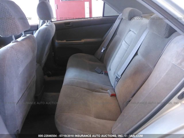 4T1BE32KX3U231880 - 2003 TOYOTA CAMRY LE/XLE/SE 银色 照片 8