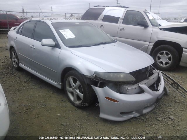 1YVFP84C245N80265 - 2004 MAZDA 6 I SILVER photo 1