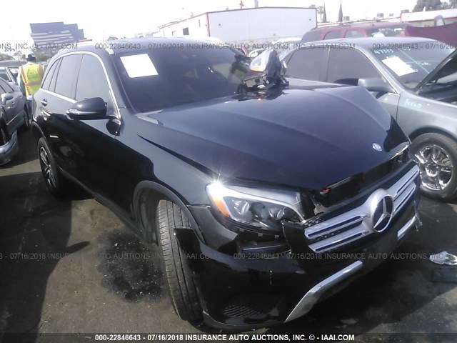 WDC0G4JB1GF044495 - 2016 MERCEDES-BENZ GLC 300 BLACK photo 1