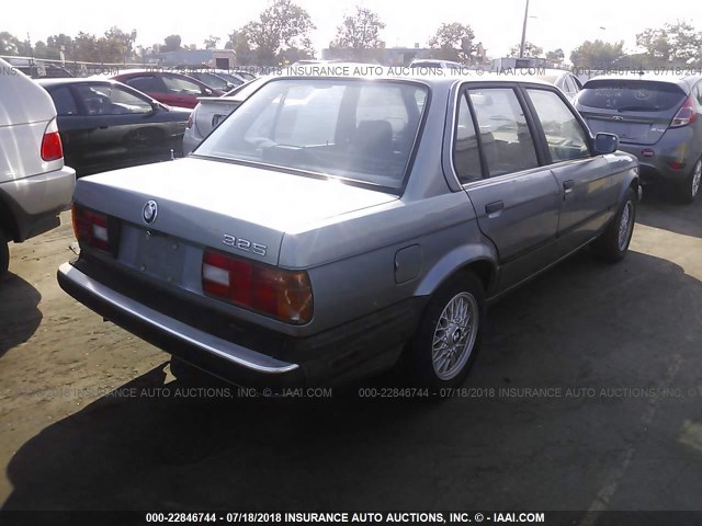 WBAAE6404J8823145 - 1988 BMW 325 AUTOMATIC BLUE photo 4