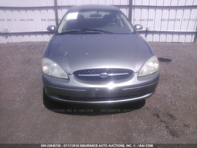 1FAFP55U71G259839 - 2001 FORD TAURUS SES Pewter photo 6