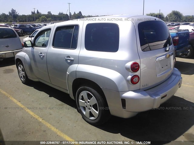 3GNDA13D56S645237 - 2006 CHEVROLET HHR LS ვერცხლისფერი ფოტო 3