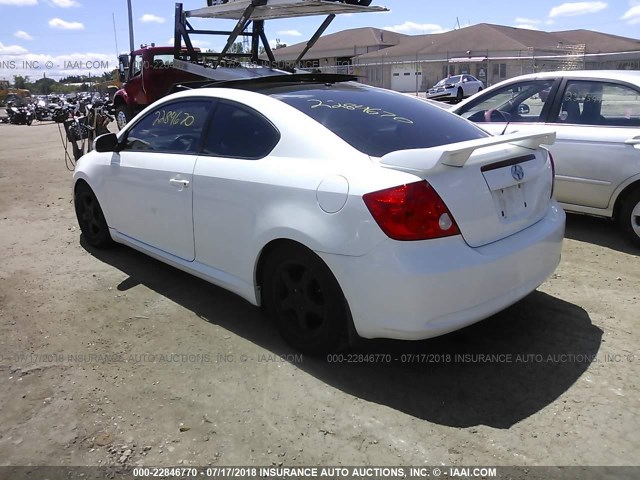JTKDE167180263907 - 2008 TOYOTA SCION TC 白色 照片 3
