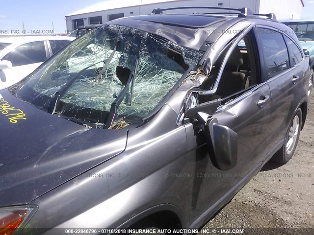 5J6RE4H73BL026119 - 2011 HONDA CR-V EXL BROWN photo 6