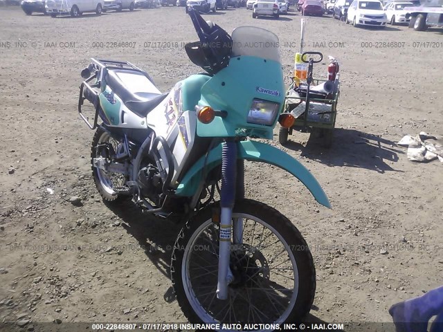 JKAKLEA17SA032469 - 1995 KAWASAKI KL650 TURQUOISE photo 1