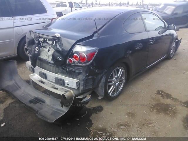 JTKDE167880243105 - 2008 TOYOTA SCION TC BLACK photo 4