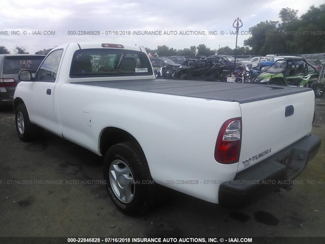 5TBJU32176S475983 - 2006 TOYOTA TUNDRA WHITE photo 3