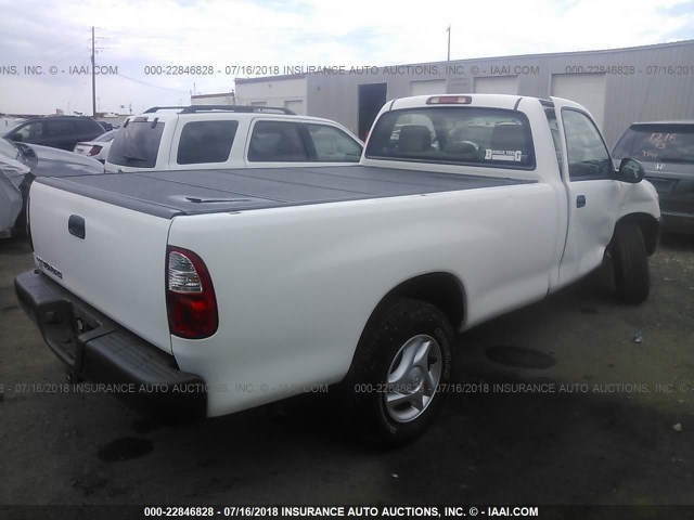 5TBJU32176S475983 - 2006 TOYOTA TUNDRA 白色 照片 4