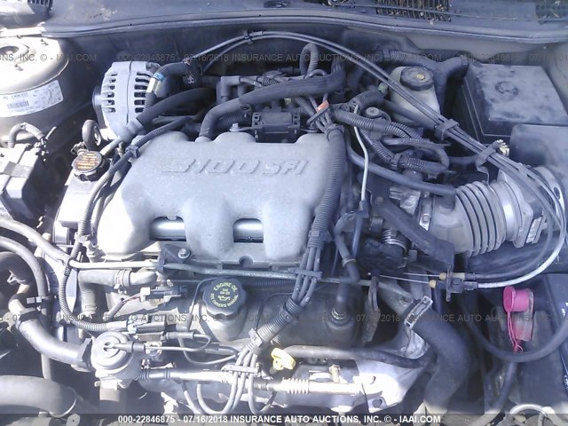 1G1NE52J4Y6154402 - 2000 CHEVROLET MALIBU LS ყავისფერი ფოტო 10