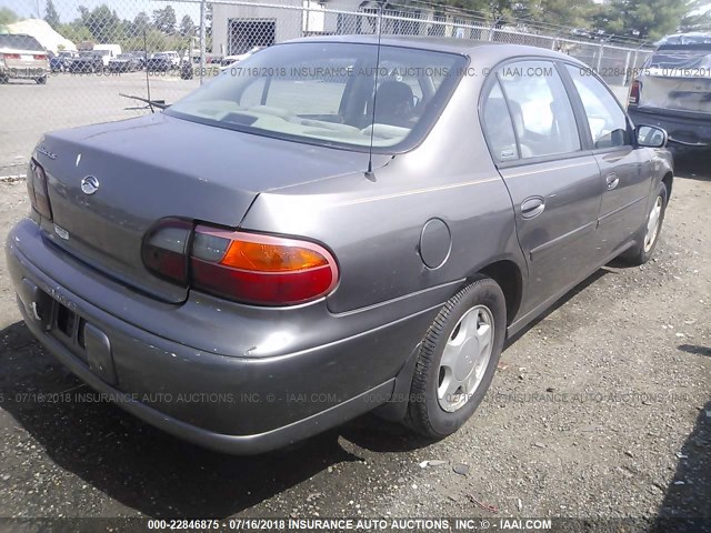 1G1NE52J4Y6154402 - 2000 CHEVROLET MALIBU LS ყავისფერი ფოტო 4