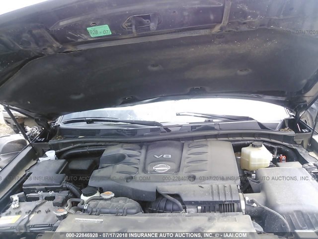 JN8AY2ND8J9052465 - 2018 NISSAN ARMADA SV/SL/PLATINUM 黑色 照片 10