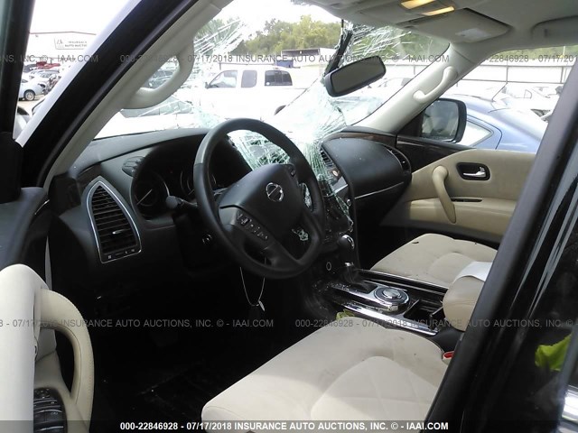 JN8AY2ND8J9052465 - 2018 NISSAN ARMADA SV/SL/PLATINUM 黑色 照片 5