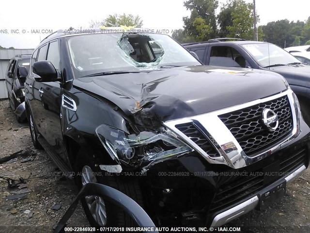 JN8AY2ND8J9052465 - 2018 NISSAN ARMADA SV/SL/PLATINUM 黑色 照片 6