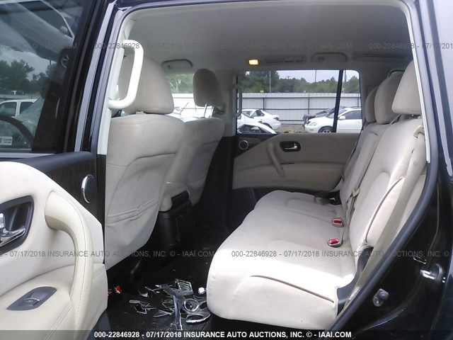 JN8AY2ND8J9052465 - 2018 NISSAN ARMADA SV/SL/PLATINUM 黑色 照片 8