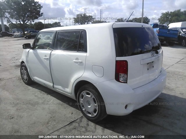 JTLZE4FE0CJ027155 - 2012 TOYOTA SCION XB 白色 照片 3