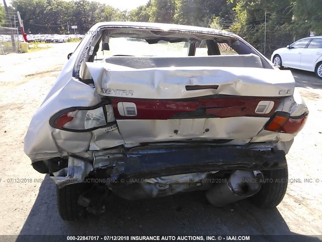 1N4AB41D6XC735958 - 1999 NISSAN SENTRA XE/GXE SILVER photo 6