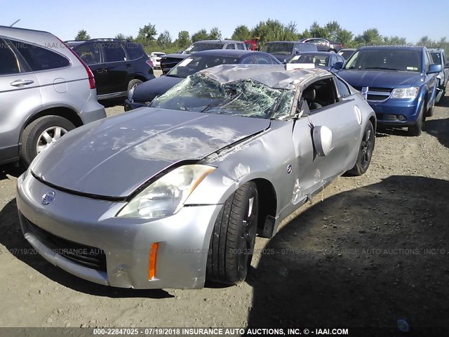 JN1AZ34EX3T008291 - 2003 NISSAN 350Z COUPE SILVER photo 2