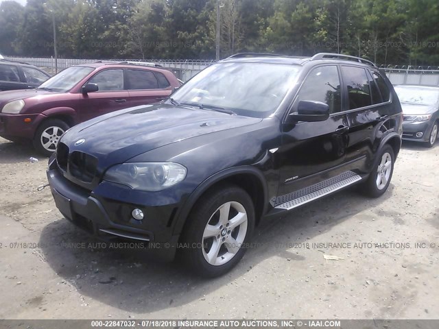 5UXFE4C50AL384578 - 2010 BMW X5 XDRIVE30I BLACK photo 2